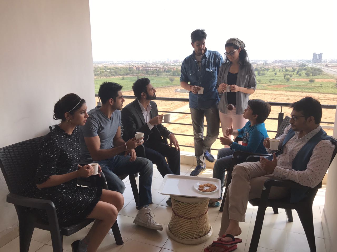 Sameer Arora and Shamata Anchan bond over a cup of tea in Jaipur