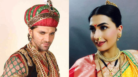 Chetan Hansraj and Pavitra Punia in Sony TV’s Peshwa Bajirao