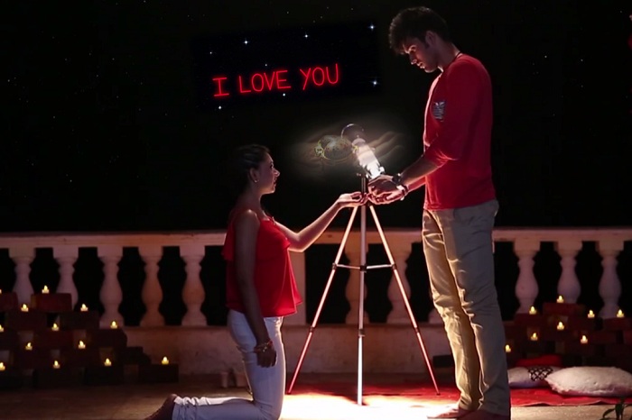 Romantic proposals on TV - 2