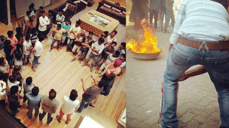 Safety first: Fire drill on Kuch Rang sets