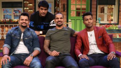 Suresh Raina, Shikhar Dhawan & Hardik Pandya on The Kapil Sharma Show