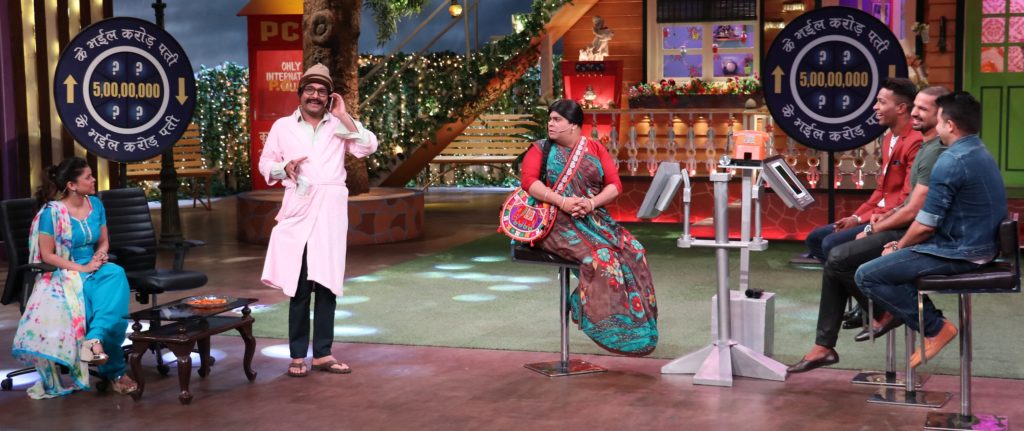 Suresh Raina, Shikhar Dhawan & Hardik Pandya on The Kapil Sharma Show - 5