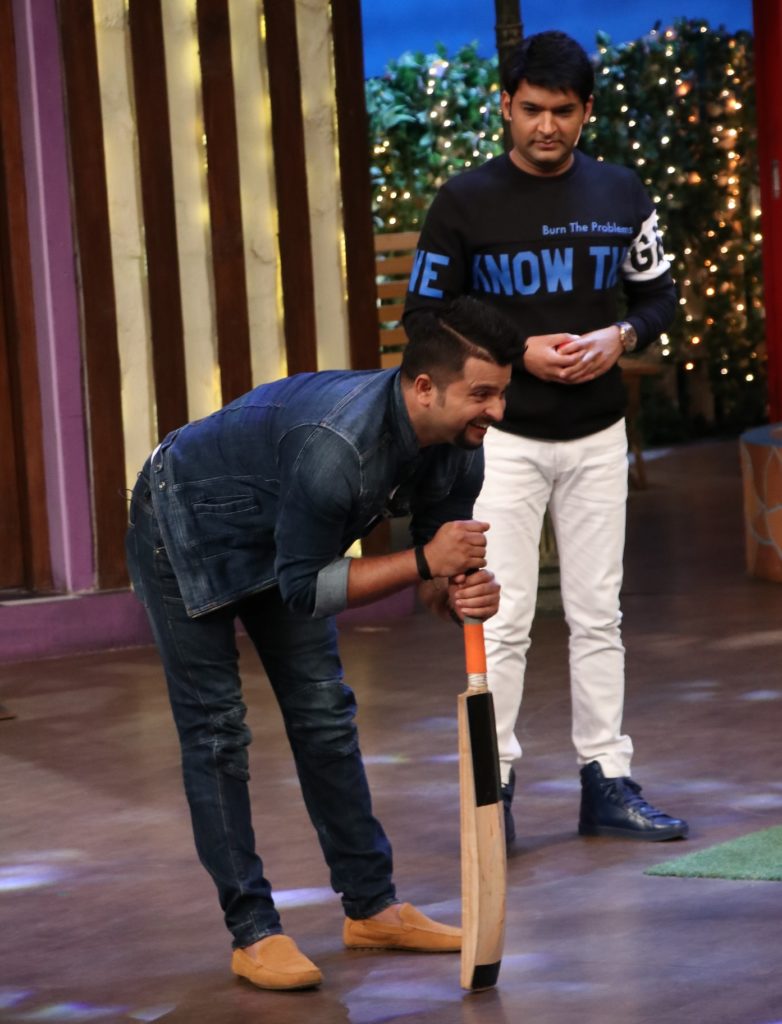 Suresh Raina, Shikhar Dhawan & Hardik Pandya on The Kapil Sharma Show - 10