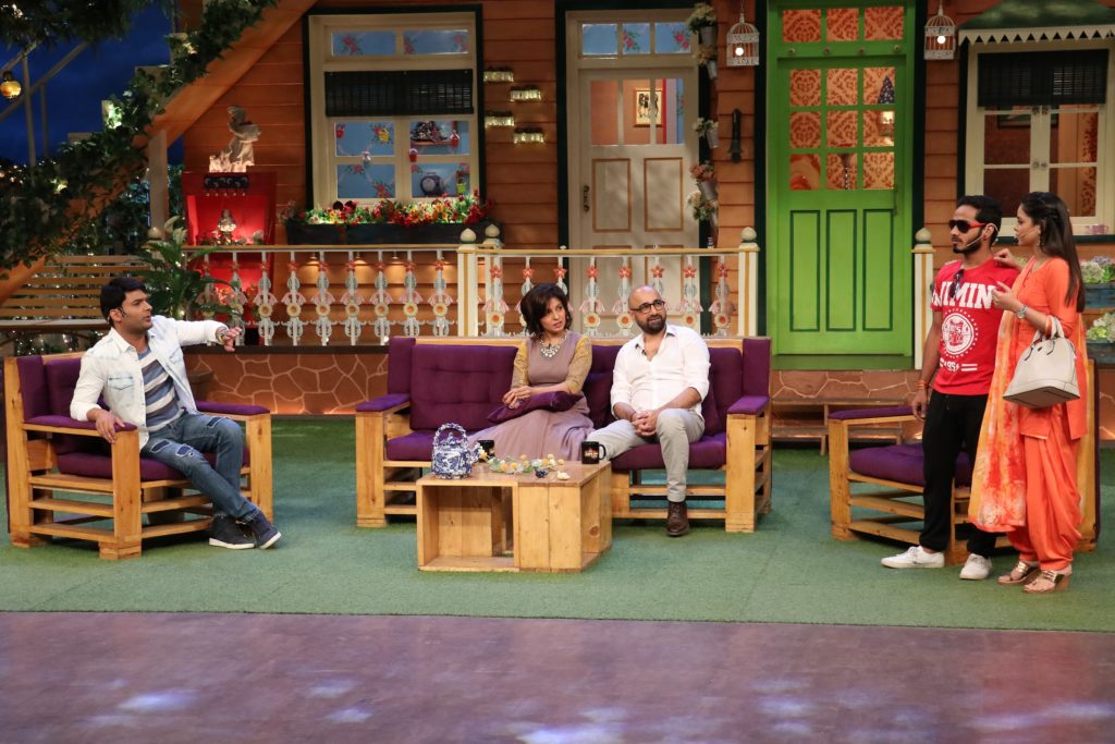 Sunidhi Chauhan and Husband Hitesh Sonik on The Kapil Sharma Show - 12