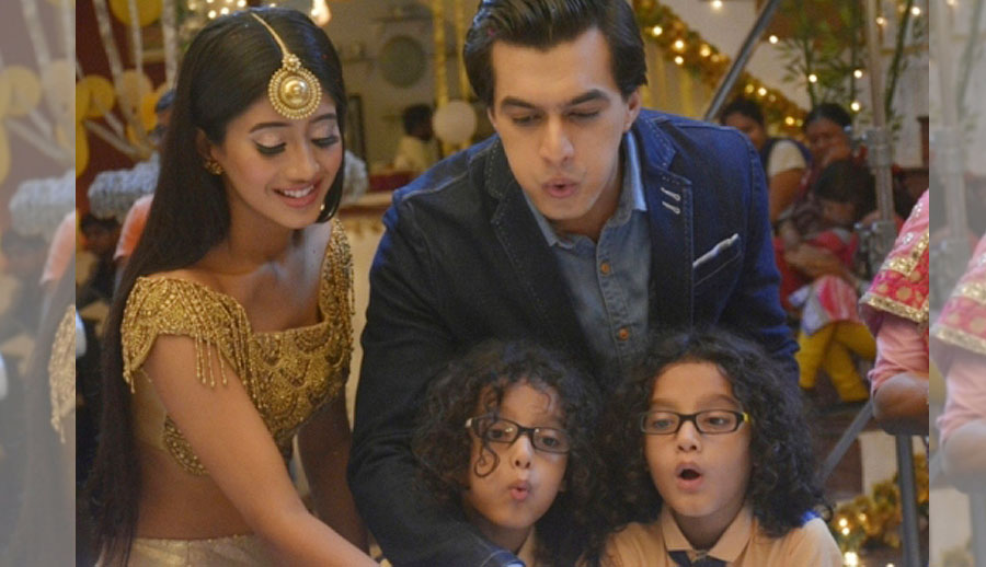 On-screen birthday pics of Kartik from Yeh Rishta Kya Kehlata Hai