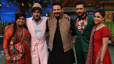 The Kapil Sharma Show with the cast of Bank Chor!