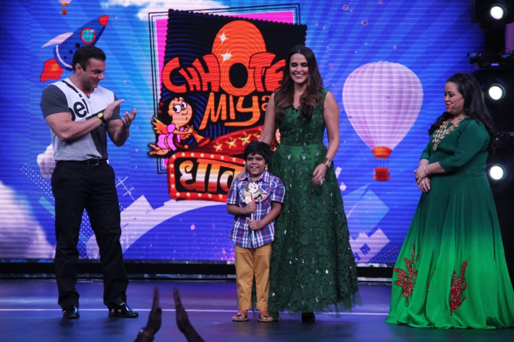 Neha Dhupia and Sohail Khan on Chhote Miyan Dhaakad - 4