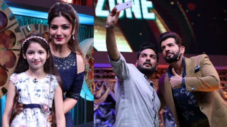 Mukesh Chhabra and Harshaali Malhotra on Sabse Bada Kalakar!