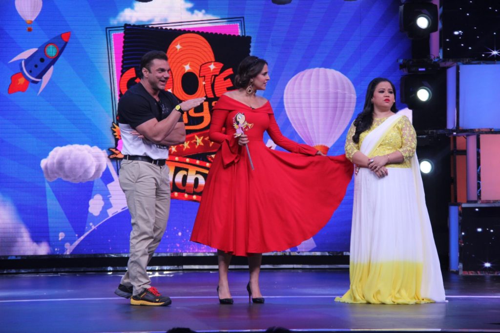 Neha Dhupia and Sohail Khan on Chhote Miyan Dhaakad - 10