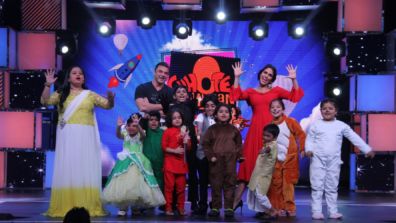 Neha Dhupia and Sohail Khan on Chhote Miyan Dhaakad