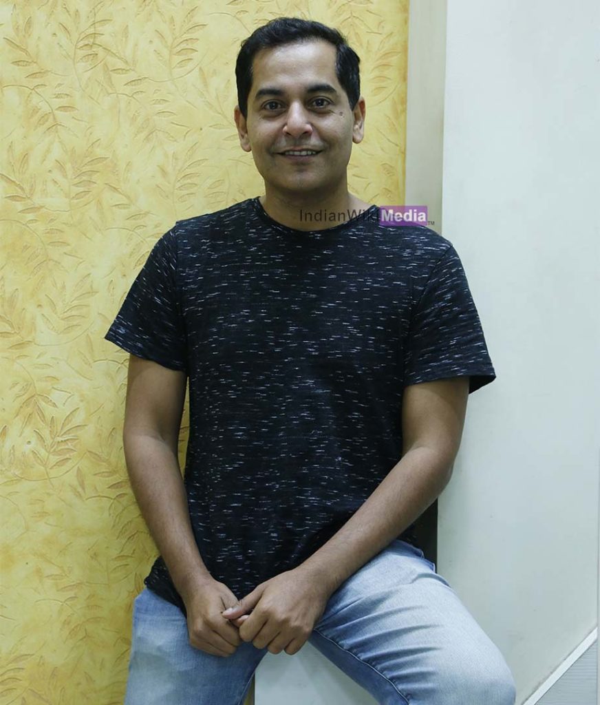 Gaurav Gera smiles for the camera post FB Live session with IndianWikiMedia - 0