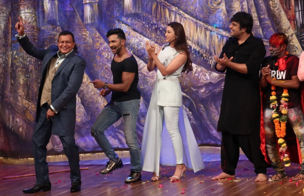 Terence Lewis and Gauahar Khan at The Drama Company - 1