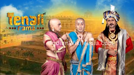 Krishnadevaraya to welcome Rama in his court in Tenali Rama