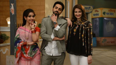 Bareilly Ki Barfi star cast’s ‘ fun time’ in &TV’s ‘Bhabhiji Ghar Par Hain’