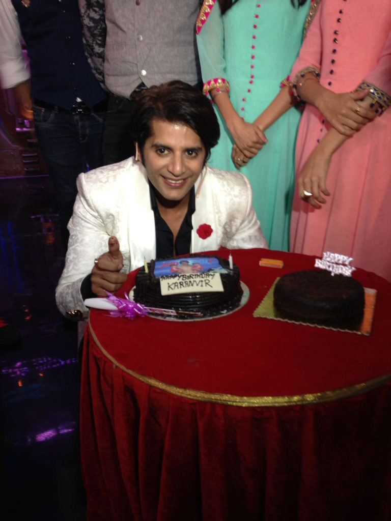 Karanvir Bohra’s birthday celebrations on the sets of India’s Best Judwaah - 2