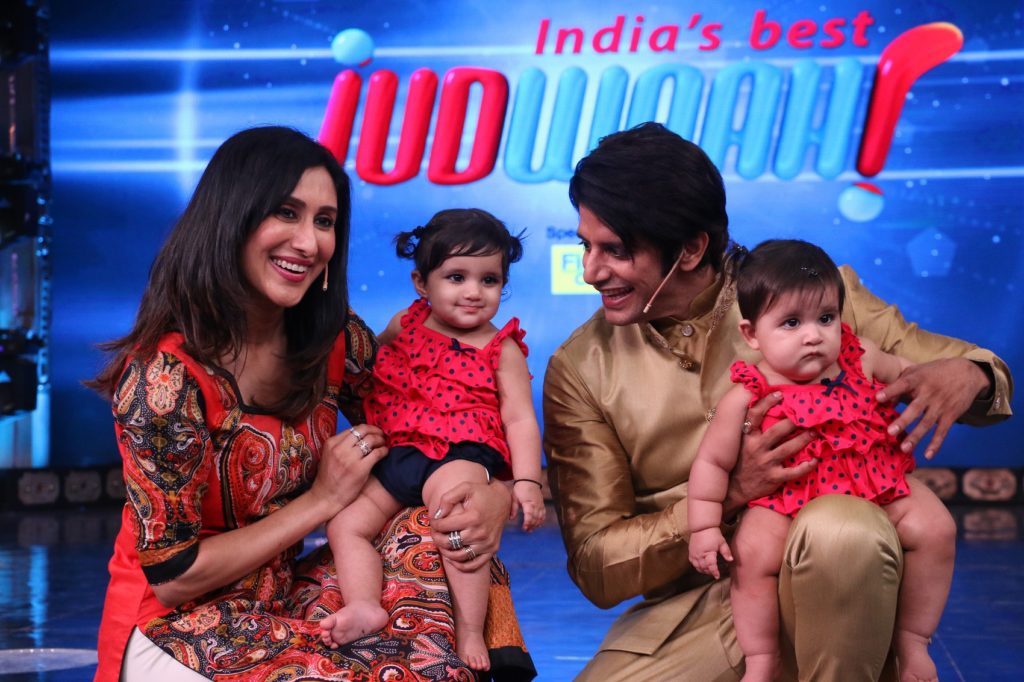 Karanvir and Teejay’s twin daughters in Independence special episode of India’s Best Judwaah - 1