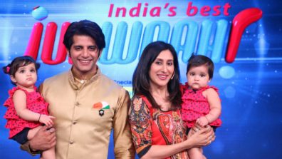 Karanvir and Teejay’s twin daughters in Independence special episode of India’s Best Judwaah