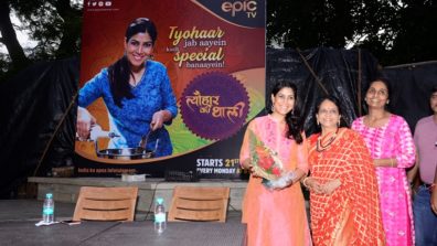 Snapshots:  Sakshi Tanwar’s upcoming show Tyohaar Ki Thali on Epic channel