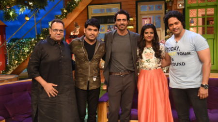 Star cast of Daddy on The Kapil Sharma Show