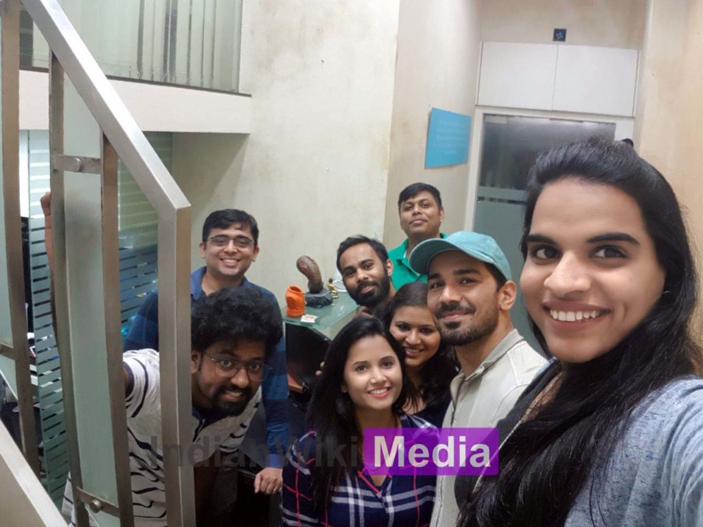 Abhinav Shukla smiles post FB Live with IndianWikiMedia - 4