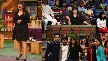 Archana Puran Singh graces the set of The Kapil Sharma Show