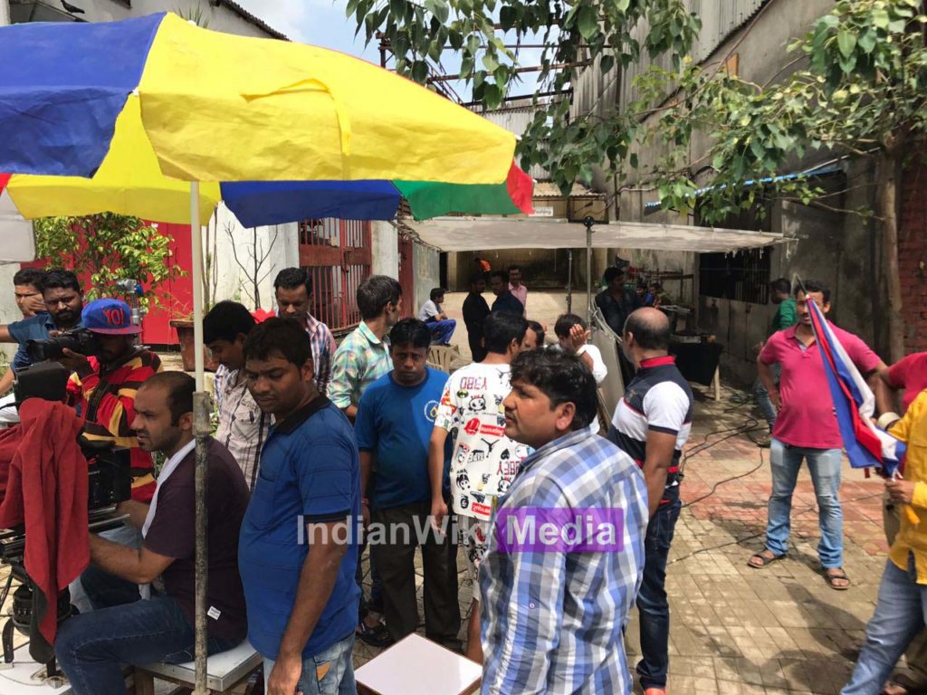 Exclusive: Shooting stills from shows on FWICE strike day - 11