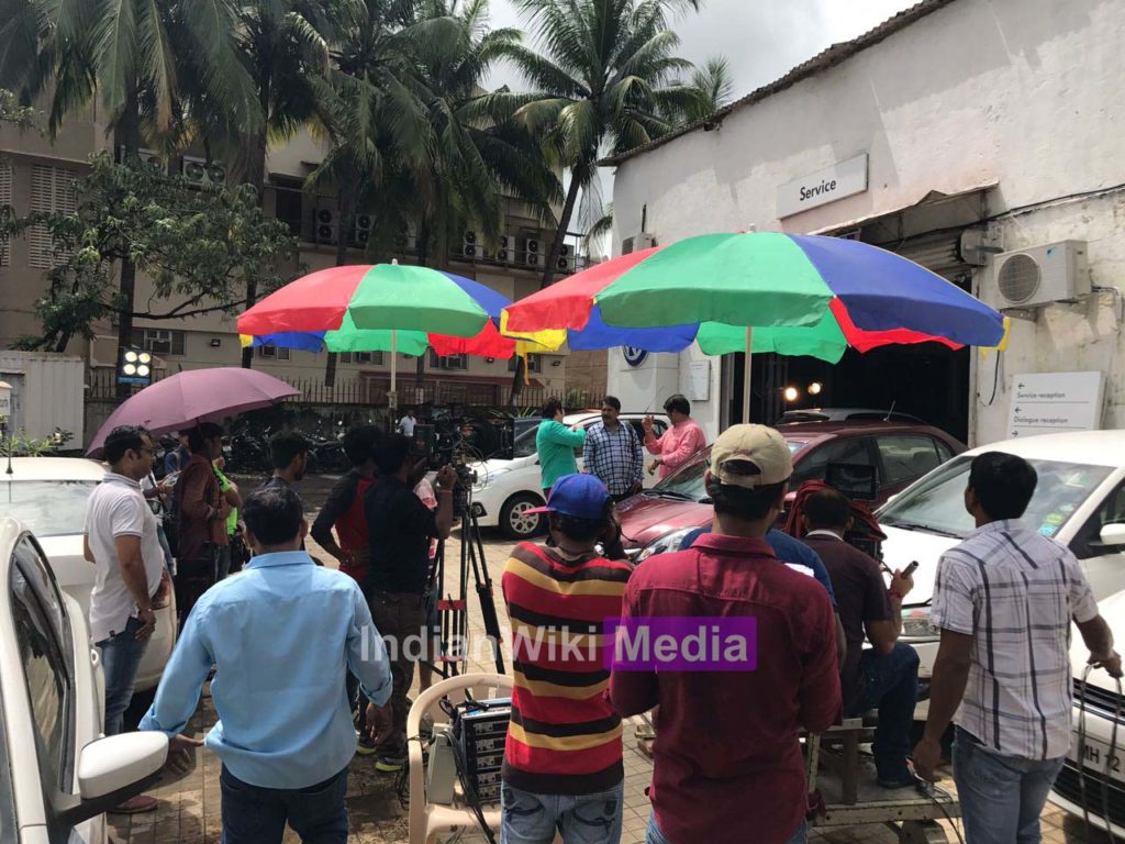 Exclusive: Shooting stills from shows on FWICE strike day - 13