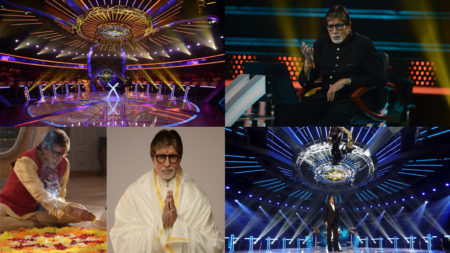 Mega star Amitabh Bachchan commences the shoot of Kaun Banega Crorepati Season 9