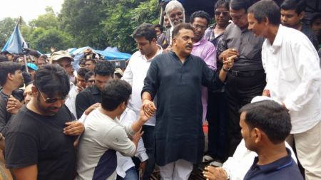 FWICE strike: Police detains Sanjay Nirupam