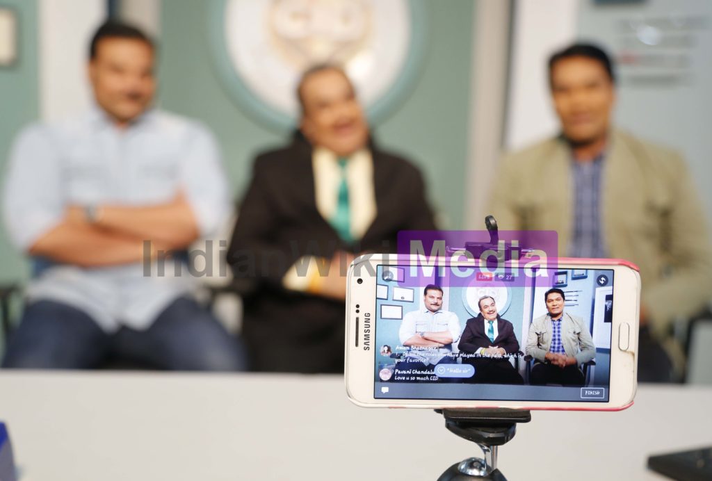 Dayanand Shetty, Shivaji Satam and Aditya Srivastava enjoy fun FB Live session with IndianWikiMedia - 6