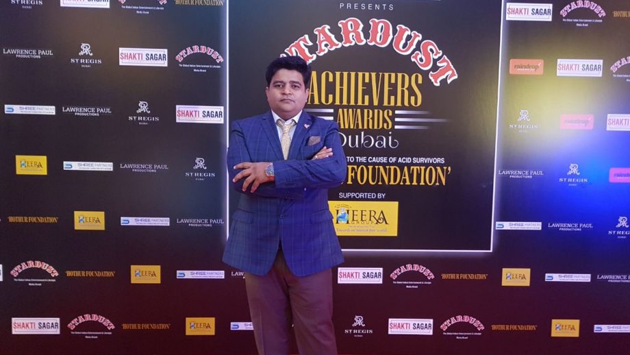 Global Advertisers MD Sanjeev Gupta wins big at Stardust Achievers Awards