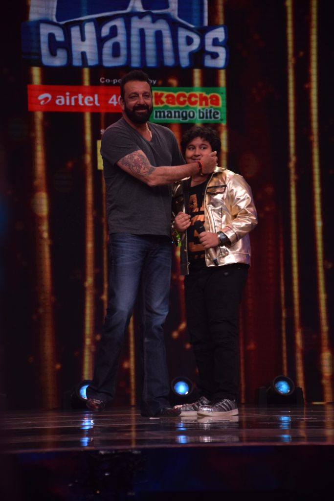 Sanjay Dutt meets the contestants of SaReGaMaPa Li’l Champs - 7