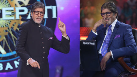 Birthday surprise makes Amitabh Bachchan emotional on KBC 9 set!