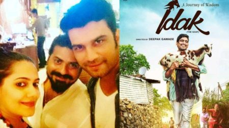 Baishakhi, Deepak and Sharad Kelkar look forward to the premiere of their Marathi movie ‘The Goat (IDAK)