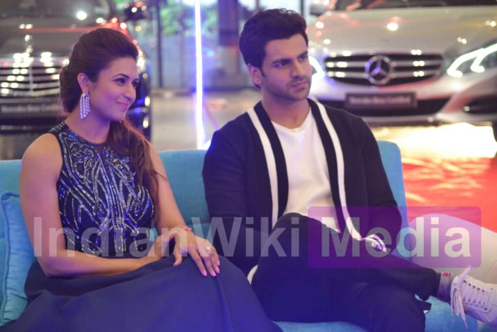 Vivek and Divyanka’s candid moments on the set of Showbiz With Vahbiz - 2