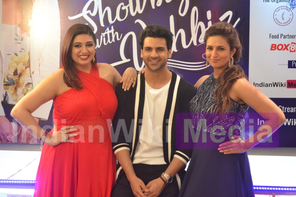 Vivek and Divyanka’s candid moments on the set of Showbiz With Vahbiz - 13