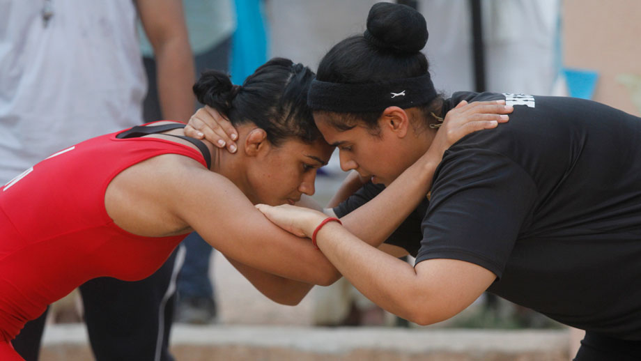 Babita Phogat and Badho come face-to-face in the akhada on &TV’s Badho Bahu