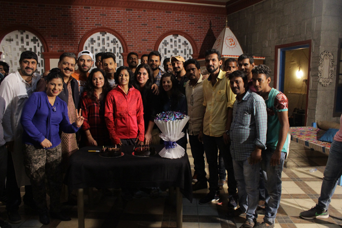 Babita Phogat celebrates birthday with Badho Bahu cast - 1