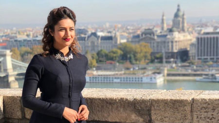 Divyanka Tripathi mobbed on Budapest streets