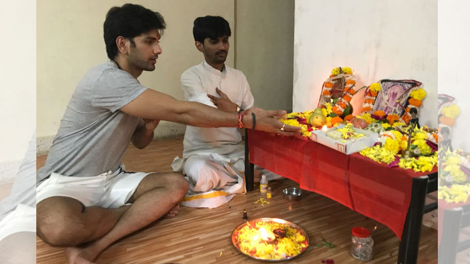 Rahul Sharma celebrates his birthday by offering prayers to lord Kaal Bhairav