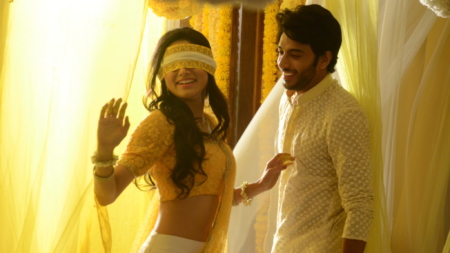 Vyom and Sharanya’s ‘romantic’ haldi ceremony!