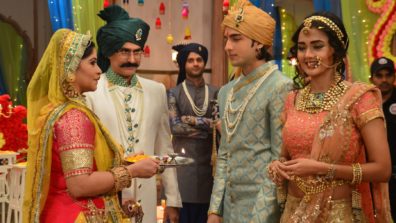 Diya and Ratan’s engagement ceremony in Rishta Likhenge Hum Naya