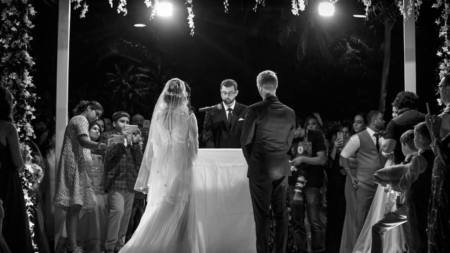 Aashka and Brent’s fairytale white wedding