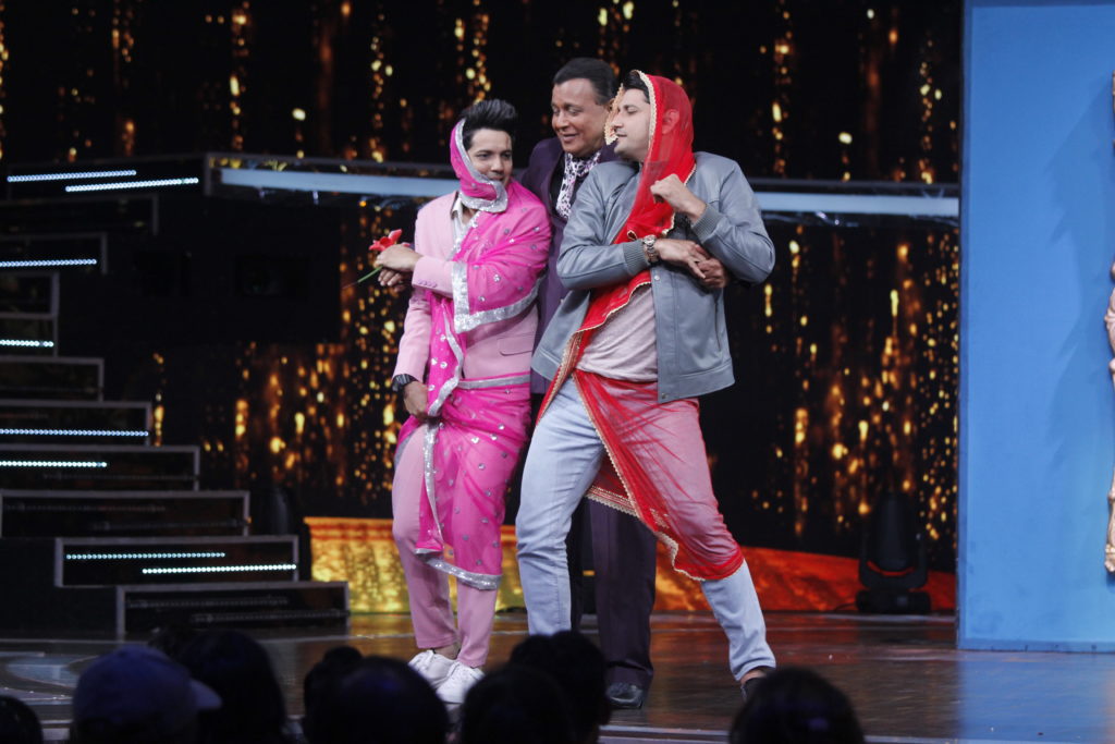 Mithun Da, Marzi Pestonji and Mudassar Khan grace the stage of Dance India Dance 6 - 2