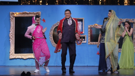 Mithun Da, Marzi Pestonji and Mudassar Khan grace the stage of Dance India Dance 6