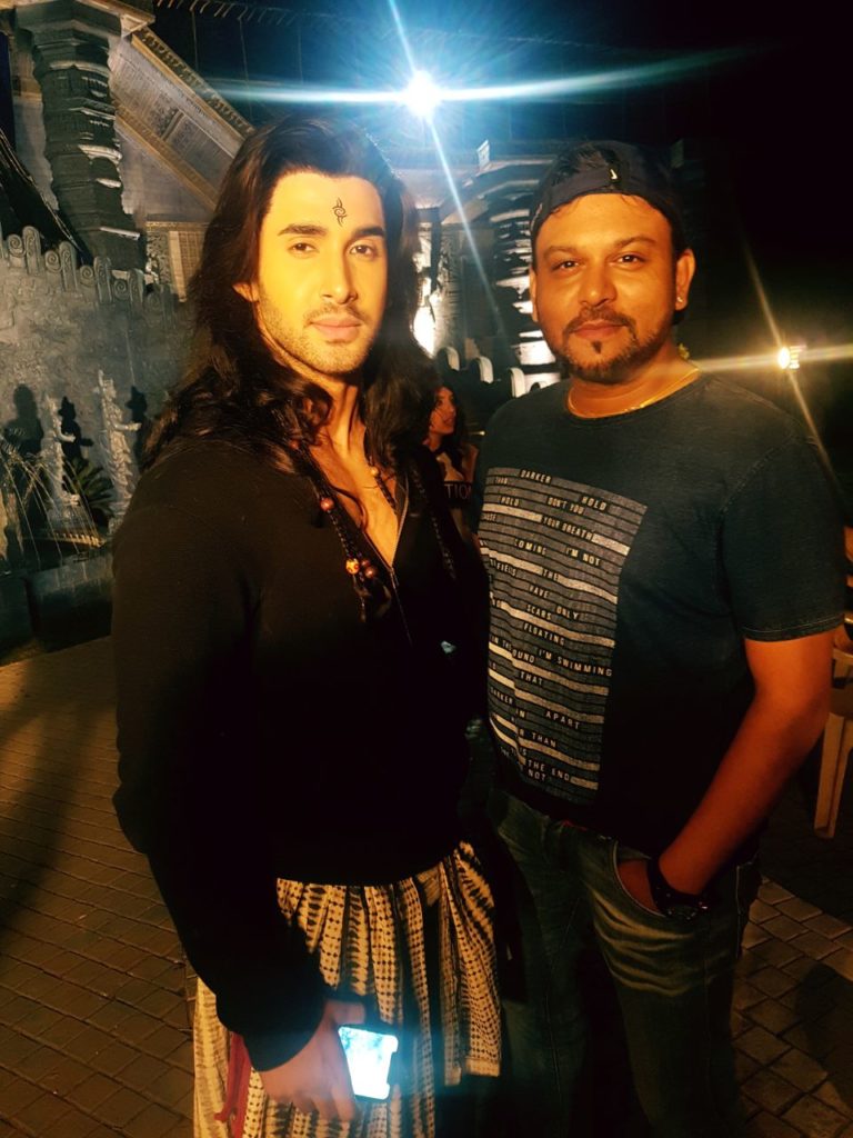 Bonfire on the sets of Porus - 2