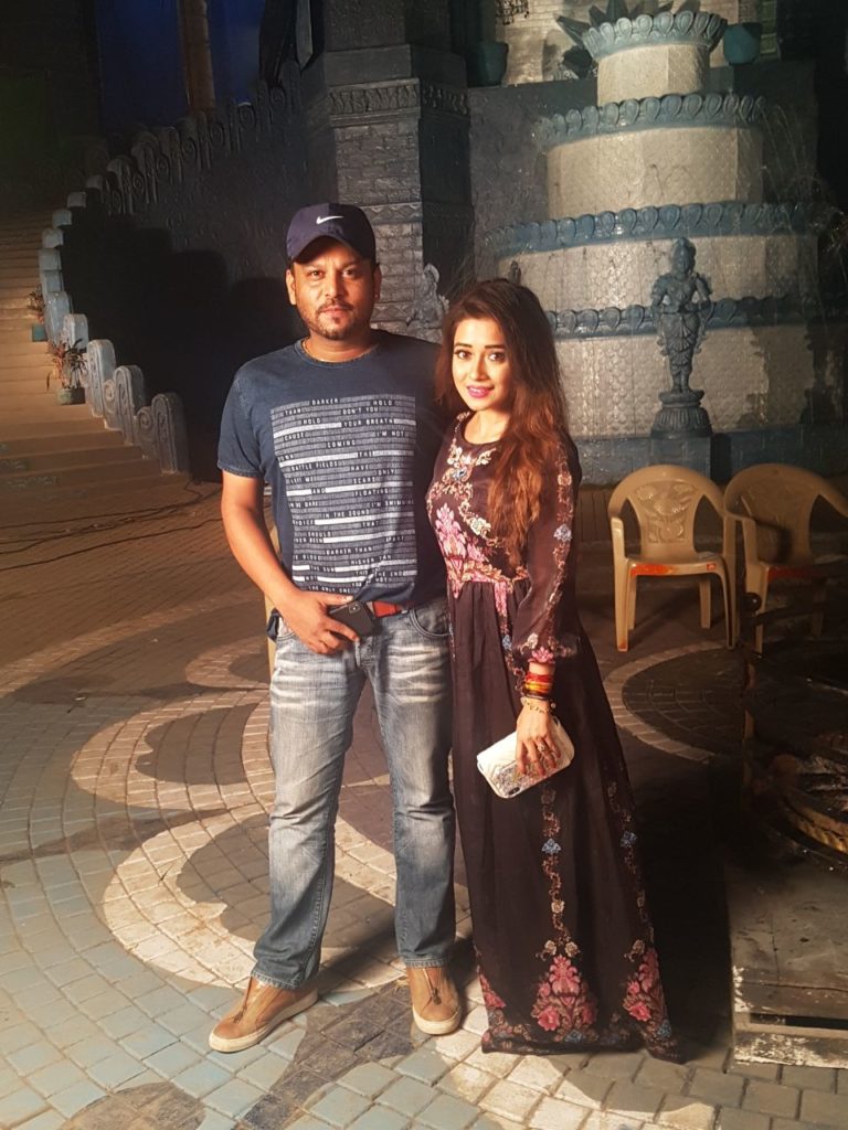 Bonfire on the sets of Porus - 5