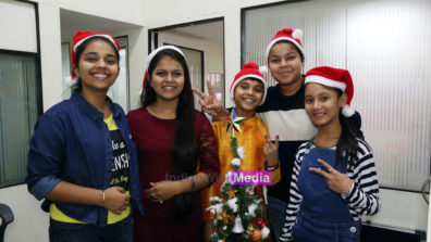 The Voice India Kids contestants celebrate Christmas