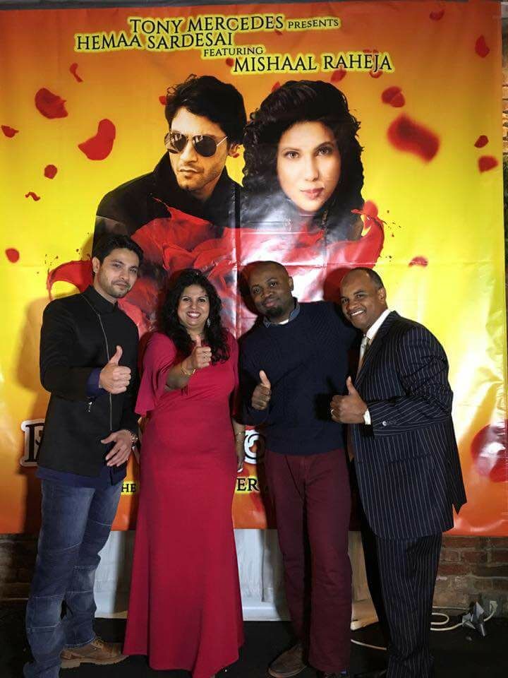 Mishal Raheja's successful song launch in New York 5