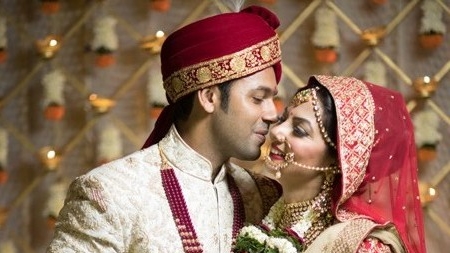 Saurabh Pandey and Zara Barring wedding pics